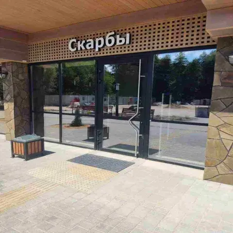 Реконструкция въездной группы  в Беловежскую пущу